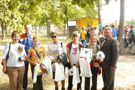 Víťazné družstvo SMZ CO 2011/2012 - ZŠ Čáry